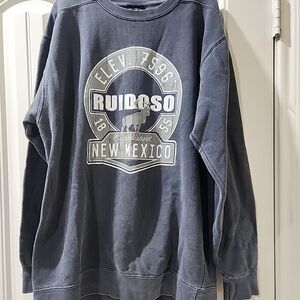 Comfort Colors Men's Charcoal Crewneck Sweater